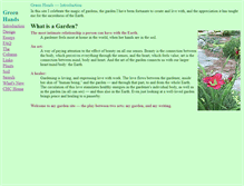 Tablet Screenshot of greenhands.com